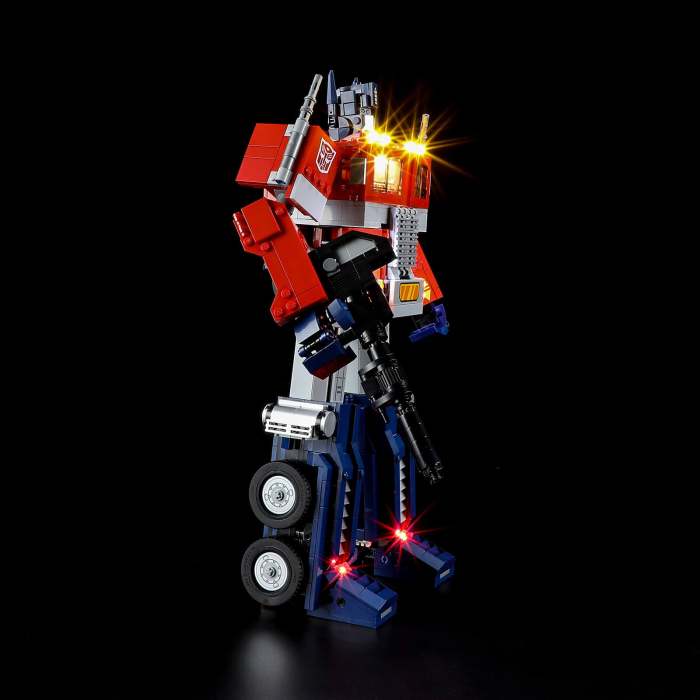 Briksmax Light Kit For Icon Optimus Prime 2