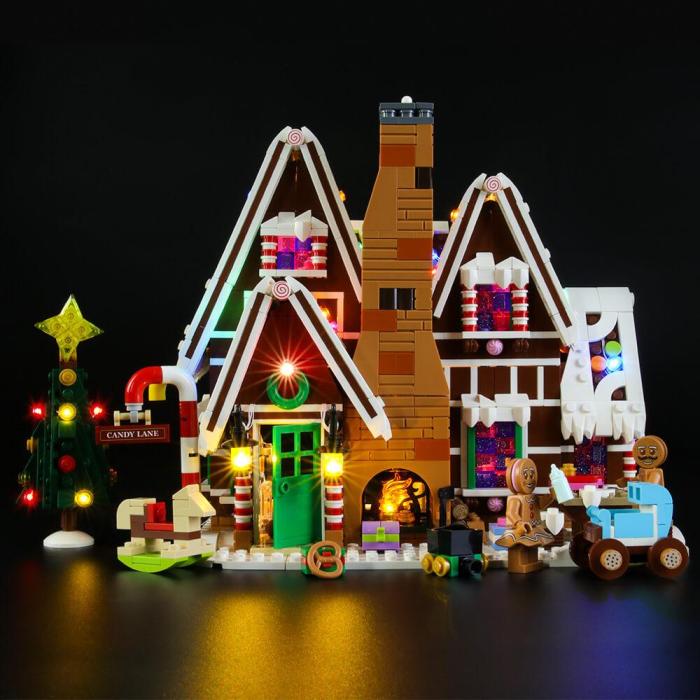 Light Kit For Gingerbread House 7