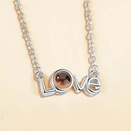 100 Languages I Love You Necklace