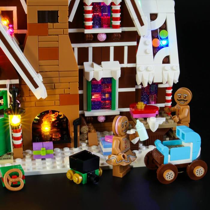 Light Kit For Gingerbread House 7