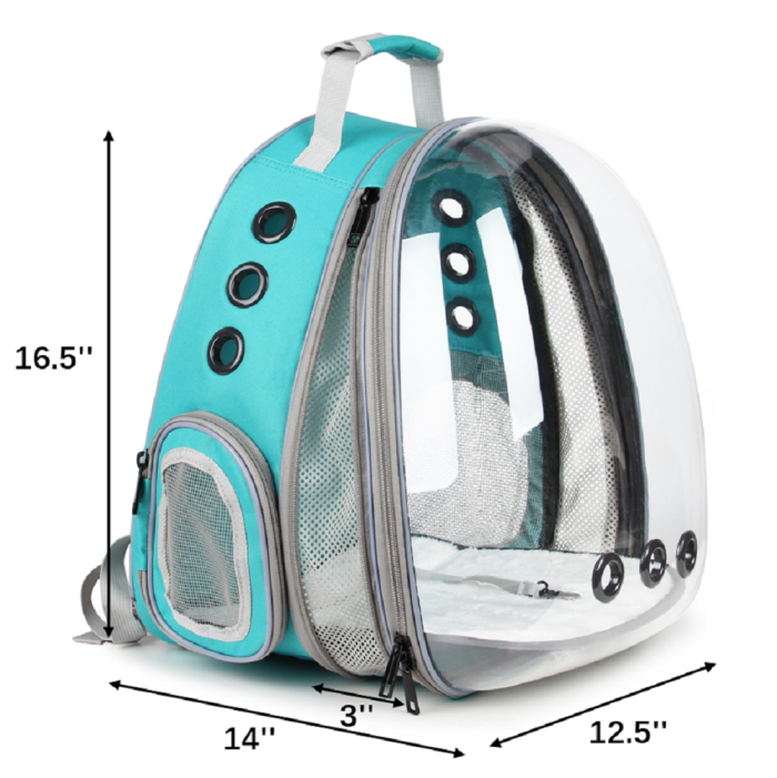 Cat Bubble Backpack With Clear Window For Hiking-【Front Expandable】