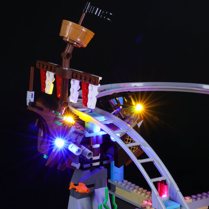 Light Kit For Pirate Roller Coaster 4