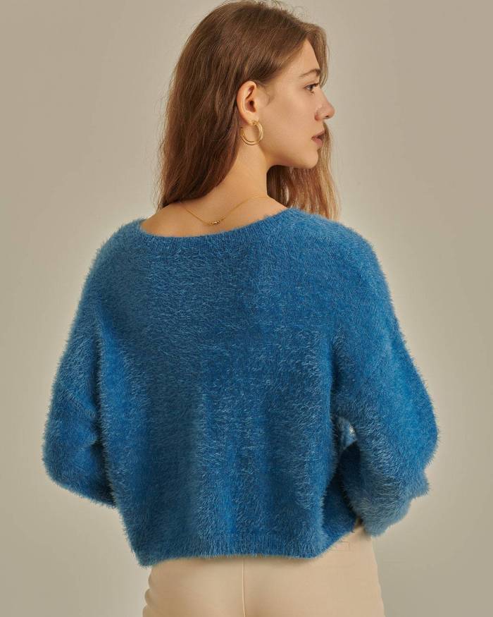 The Lustrous Fluffy Cardigan