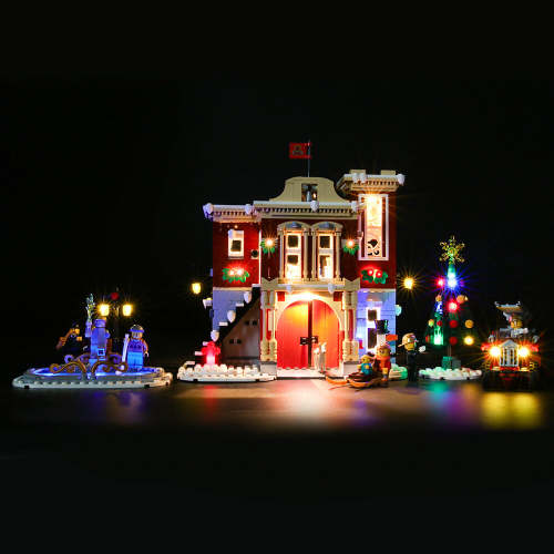 Light Kit For Winter Village Fire Station 3