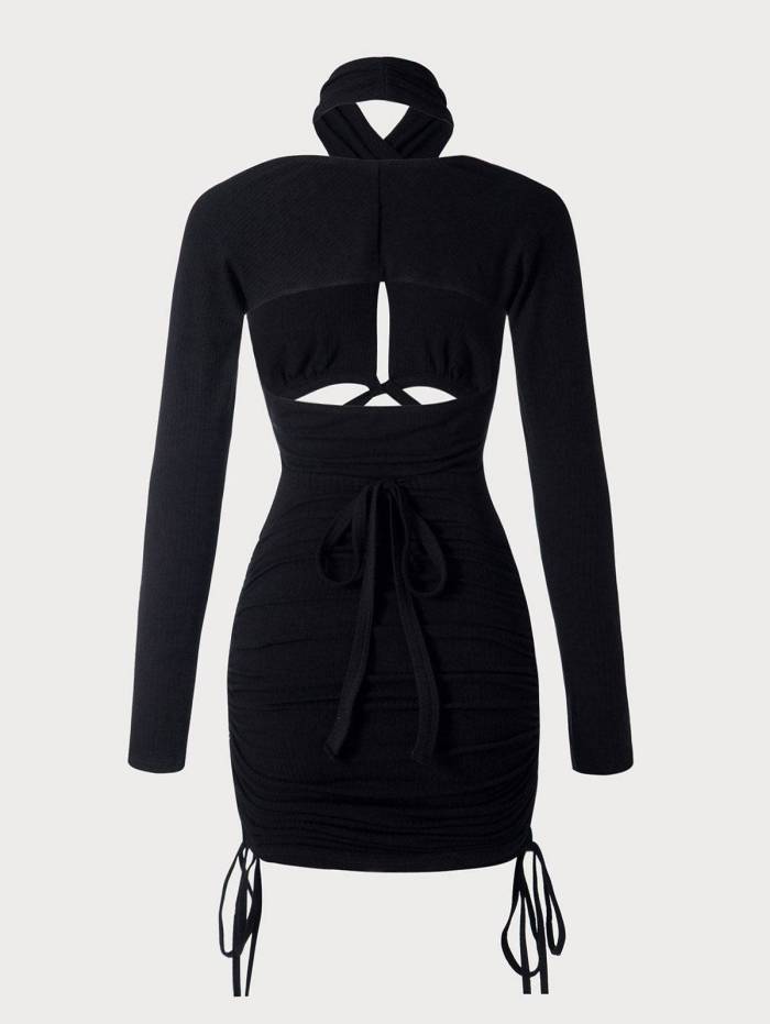 The Criss Cross Cutout Mini Dress