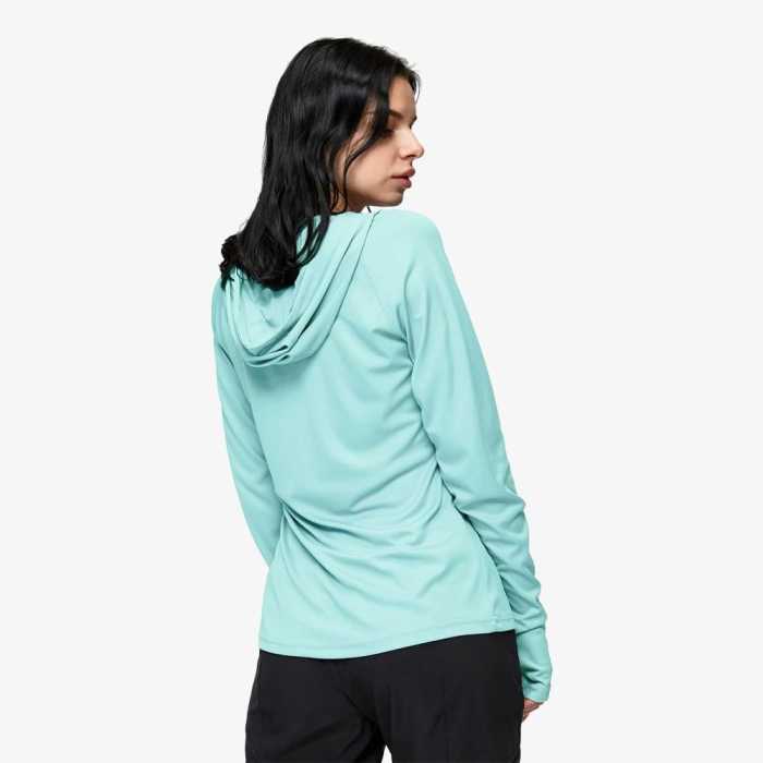 Women Upf 50+ Sun Protection Hoodie Shirt Long Sleeve