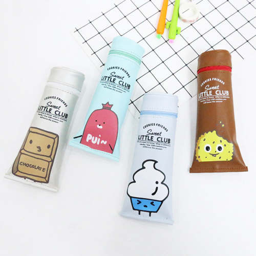 Stationery Cute Milk Pencil Bag