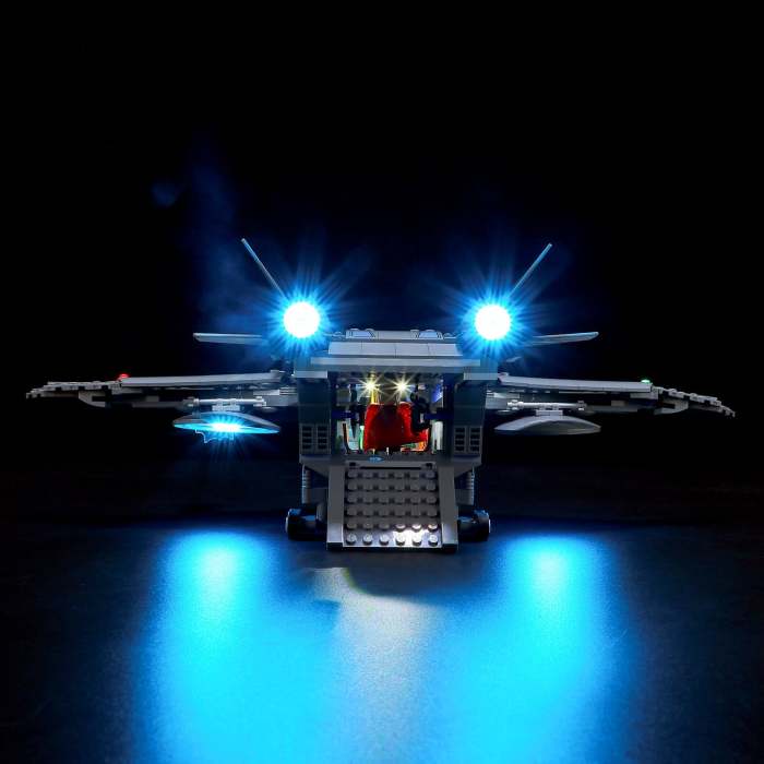 Briksmax Light Kit For The Avengers Quinjet 8