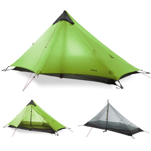 Lanshan 1 Person Ultralight Backpacking Tent Camping Tent