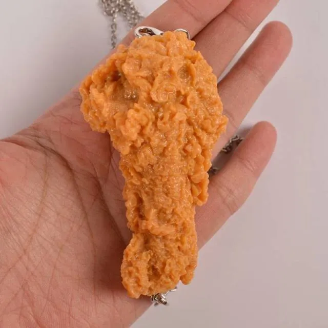 Fried Chicken Necklaces
