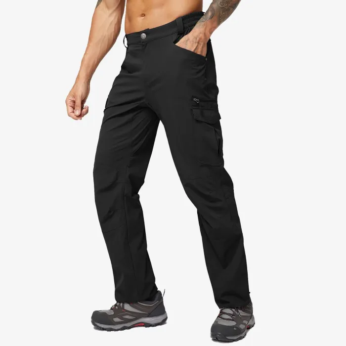 Mens Quick Dry Hiking Pants Stretch Ripstop Nylon Pants