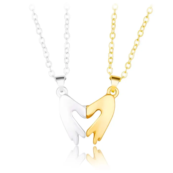 Love Magnet To Attract Your Bff Couple Love Gesture Magnetic Necklaces