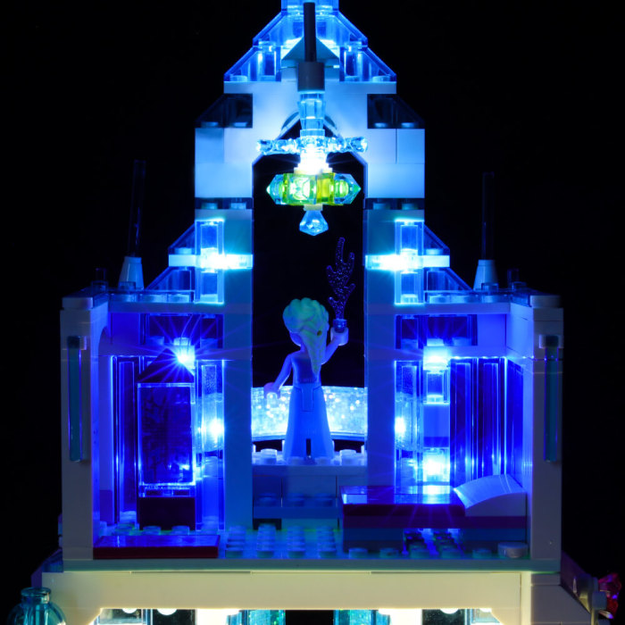 Light Kit For Frozen Elsa'S Magical Ice Palace 8