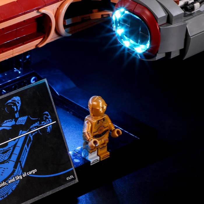 Briksmax Light Kit For Luke Skywalker’S Landspeeder 1