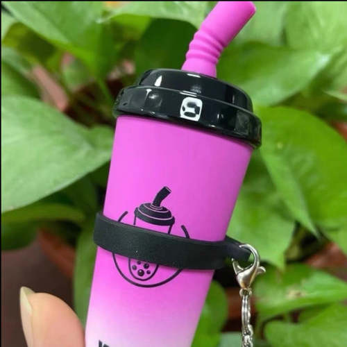 Mini Boba Tea Cup Shaped Vape Necklace