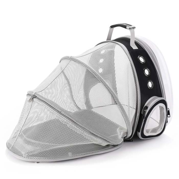 Cat Bubble Backpack With Clear Window For Hiking-【Back Expandable】