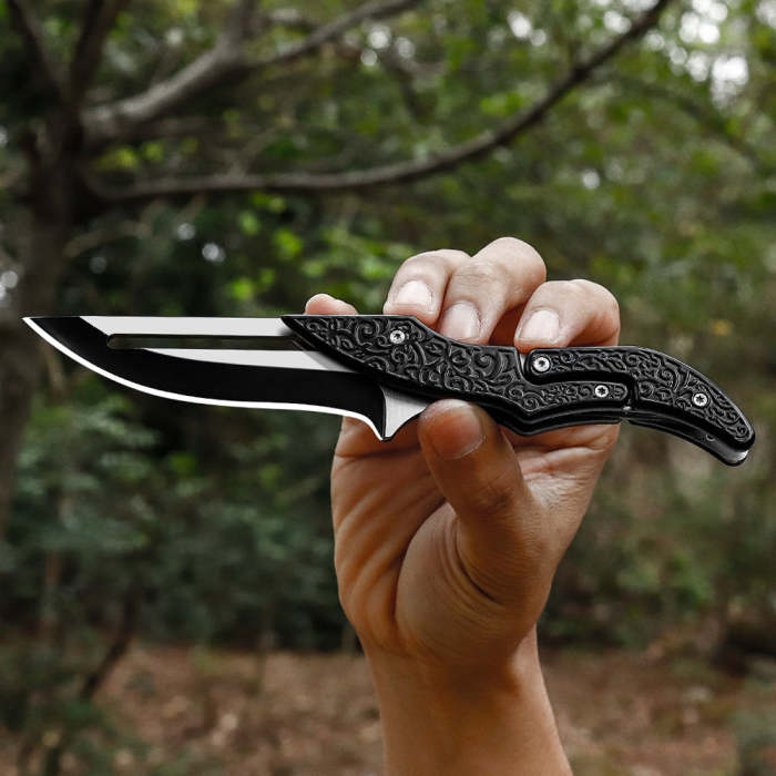 Black Magician Knives Folding Blade Csgo Knife