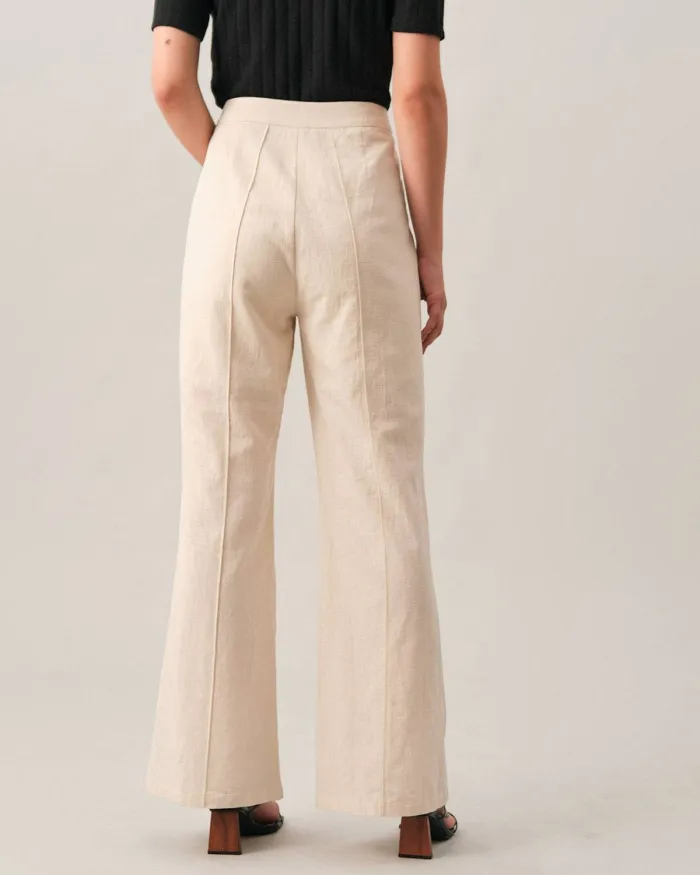 The High Waisted Flare Leg Pants