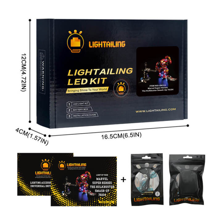 Light Kit For The Hulkbuster Smash-Up 4