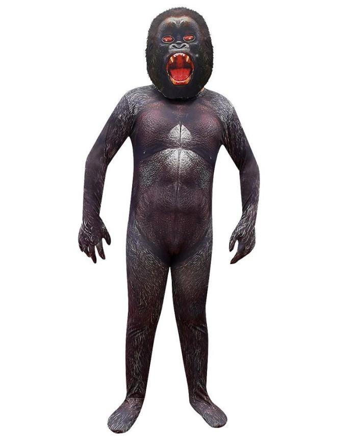 Boys King Kong Kids Halloween Cosplay Costume