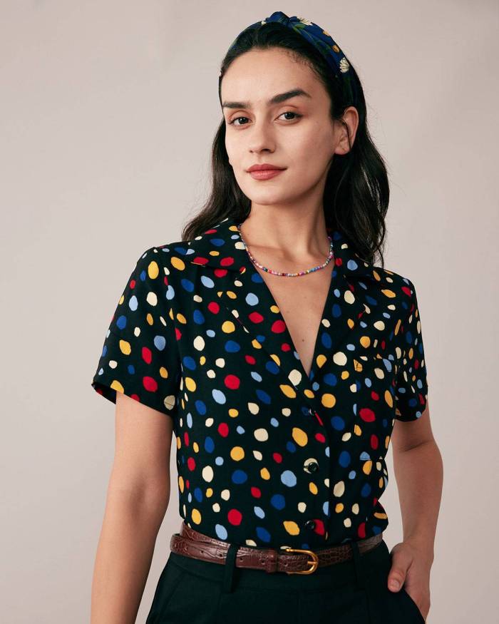 The Colorful Polka Dots Shirt