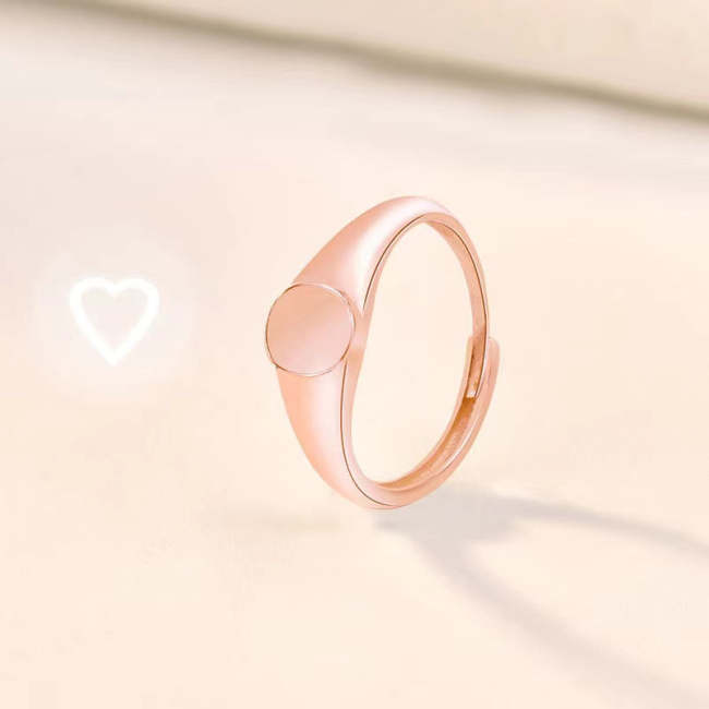 Techonolog “Heart” Shaped Light Projection Sterling Silver Ring