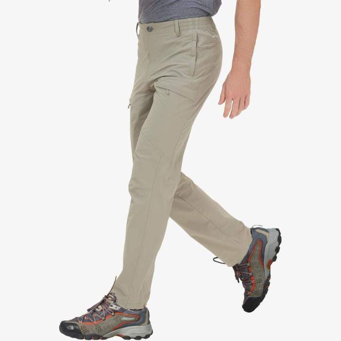 Men Hiking Pants Ripstop Nylon Stretchy Cargo Pants