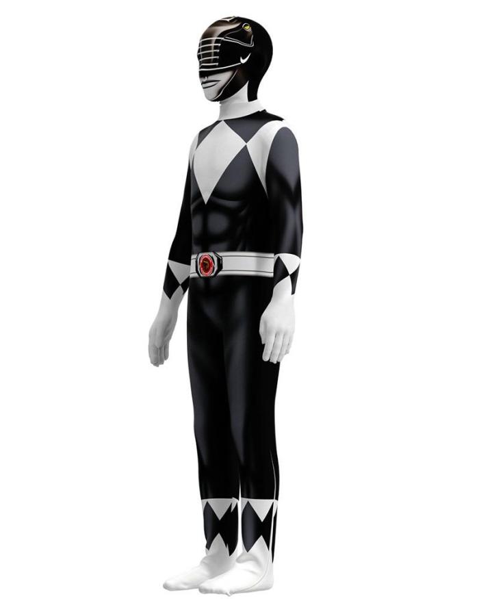 Boys Zack Taylor Black Mighty Morphin Power Ranger Halloween Costume