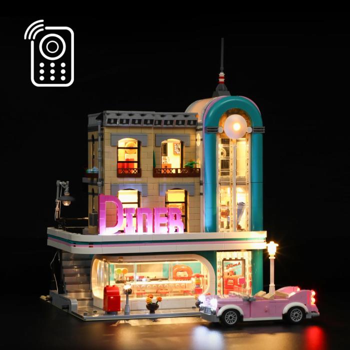 Light Kit For Downtown Diner 0 With Remote