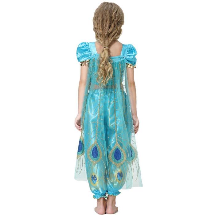 Child Jasmine Kids Halloween Costume 3 Piece