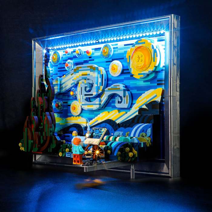 Briksmax Light Kit For Vincent Van Gogh - The Starry Night 3