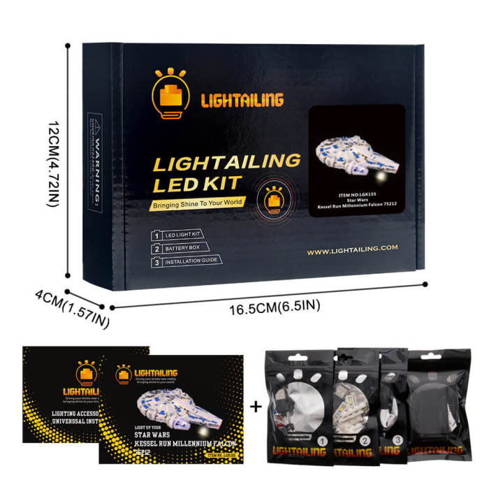 Light Kit For Kessel Run Millennium Falcon 2