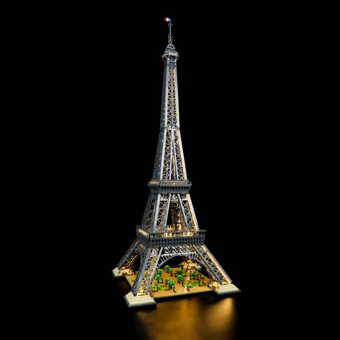 Briksmax Light Kit For Eiffel Tower 7