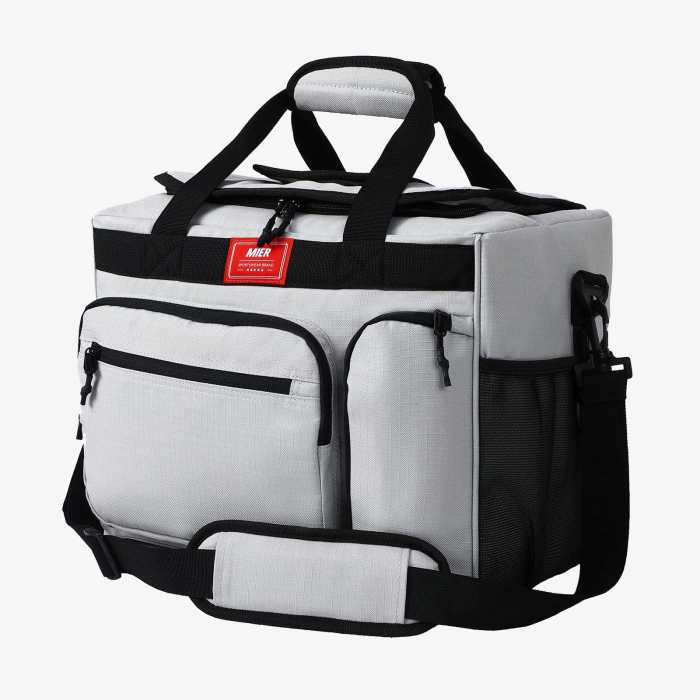 Extra Large Soft Cooler Bag With Bottle Opener, 45 Can