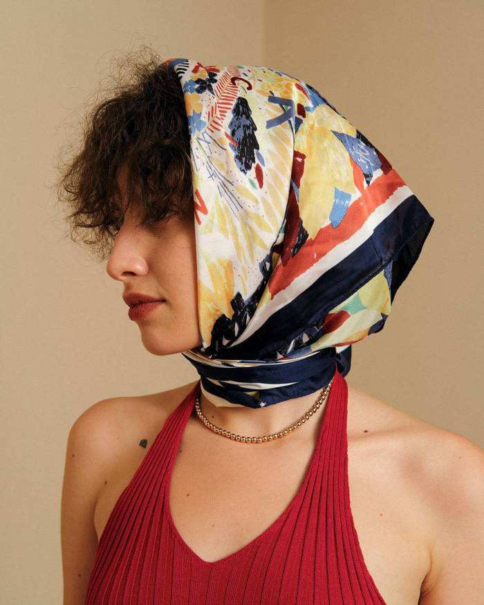 The Graffiti Print Kerchief