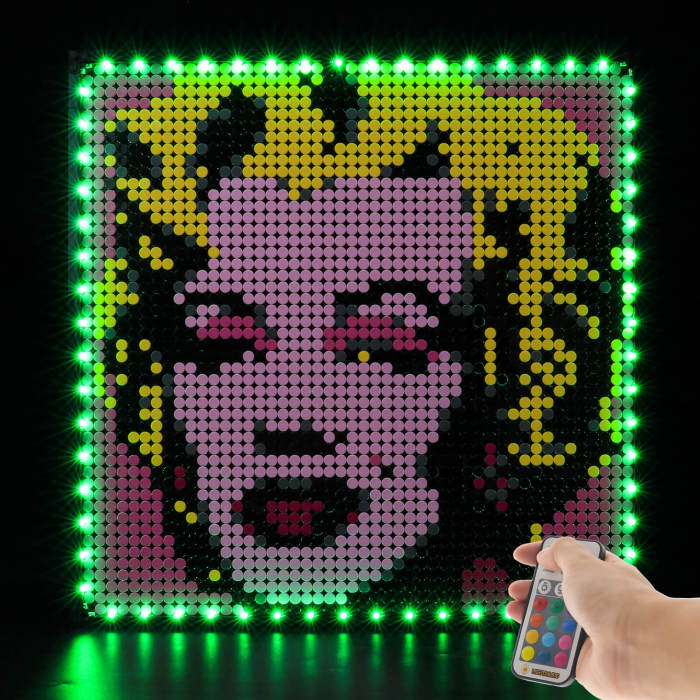 Light Kit For Andy Warhol'S Marilyn Monroe 7 (With Remote)