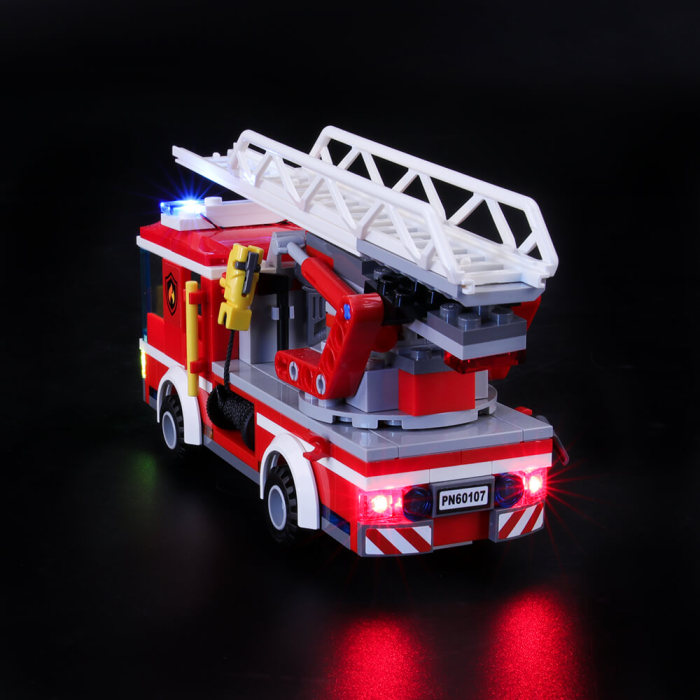 Light Kit For Fire Ladder Truck 7