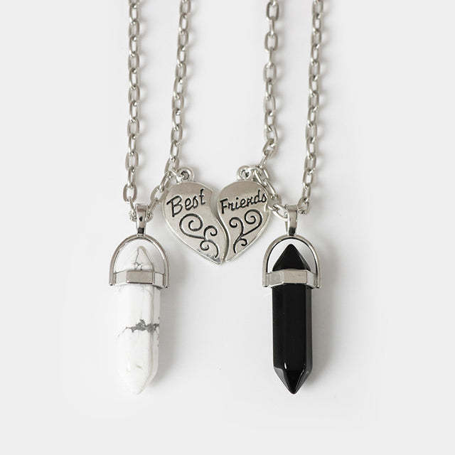 Pendulum Pendant Necklaces For Women Men Heart Distance Couple Necklace