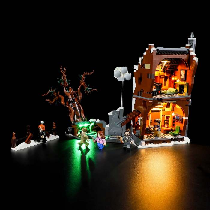 Briksmax Light Kit For The Shrieking Shack & Whomping Willow 7