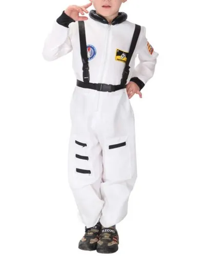 Boys Girls Astronaut Nasa Space Suits Jumpsuit Costume