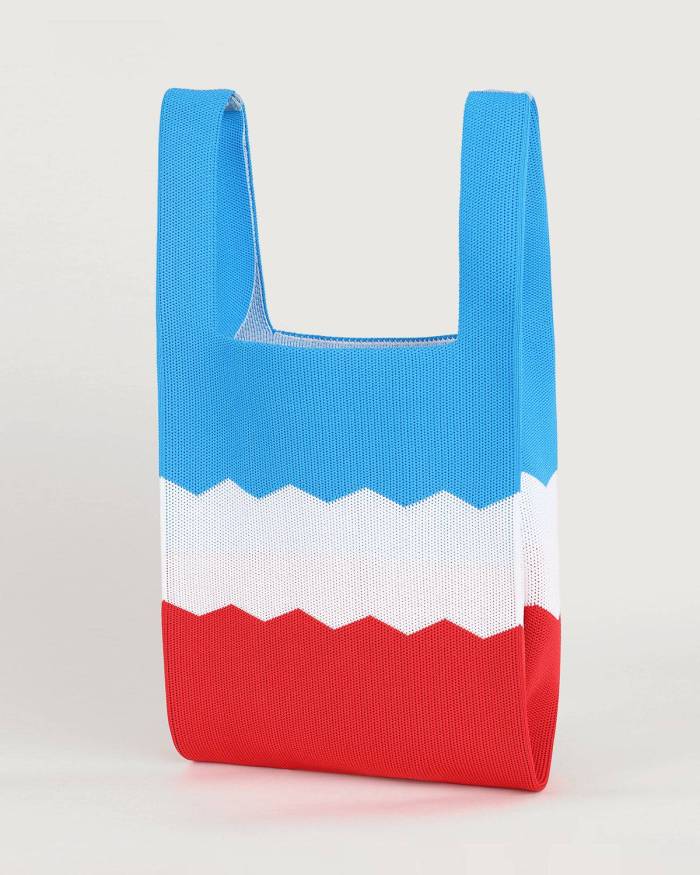 The Color Mix Knitted Tote Bag