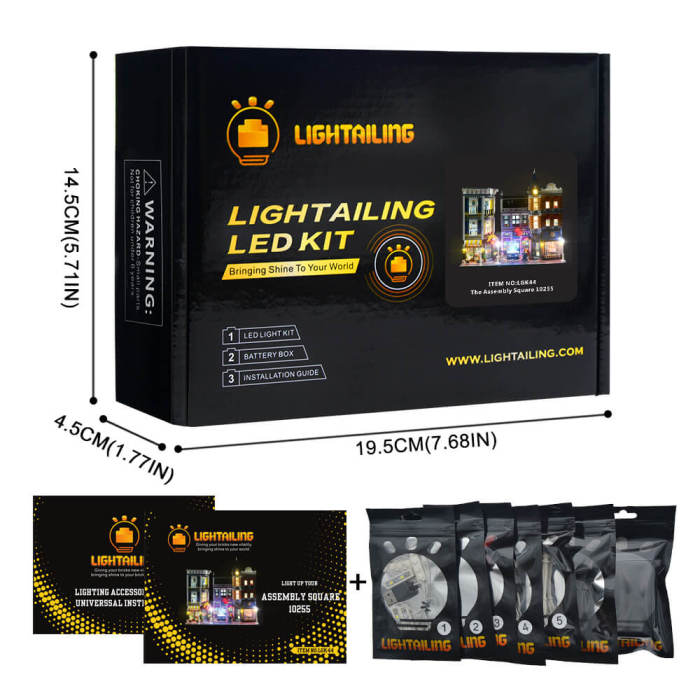 Light Kit For Assembly Square 5