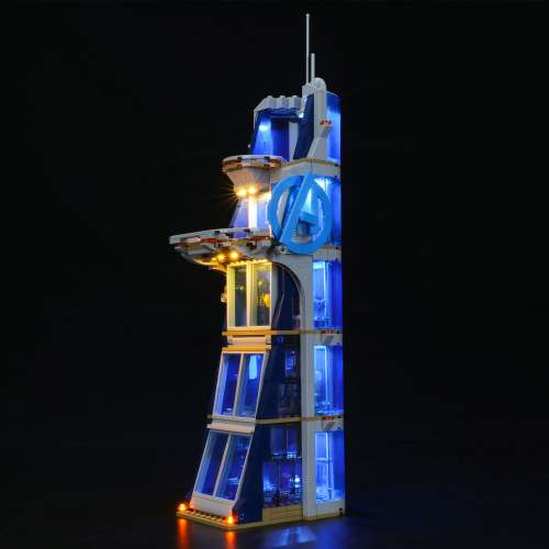 Light Kit For Avengers Tower Battle 6