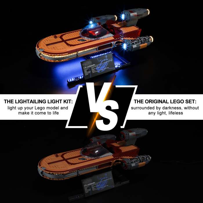 Light Kit For Luke Skywalker’S Landspeeder 1