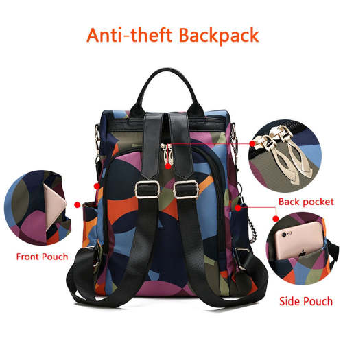 Anti-Theft Women'S Backpack