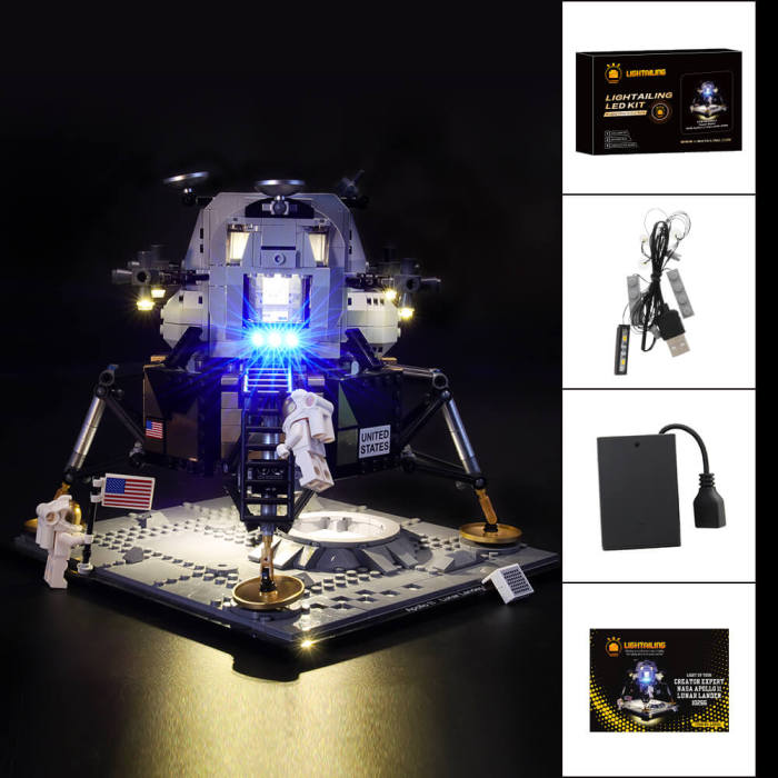 Light Kit For Nasa Apollo 11 Lunar Lander 6