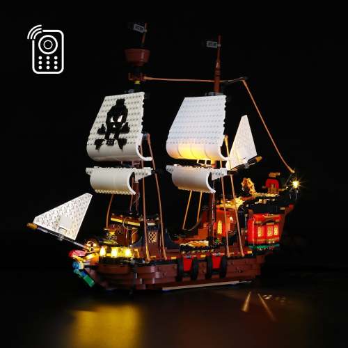 Light Kit For Pirate Ship 9 With Remote