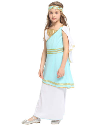 Aladdin Jasmine Princess Kids Halloween Cosplay School Play Costume