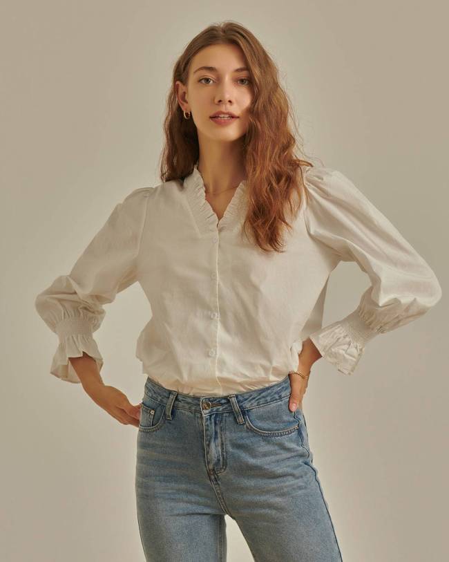 The Romance Ruffle Blouse