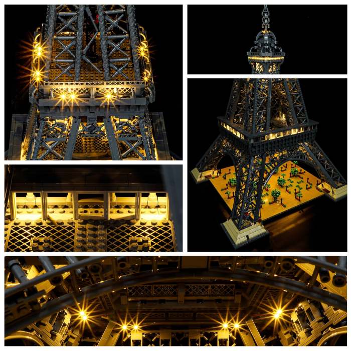 Light Kit For Eiffel Tower 7